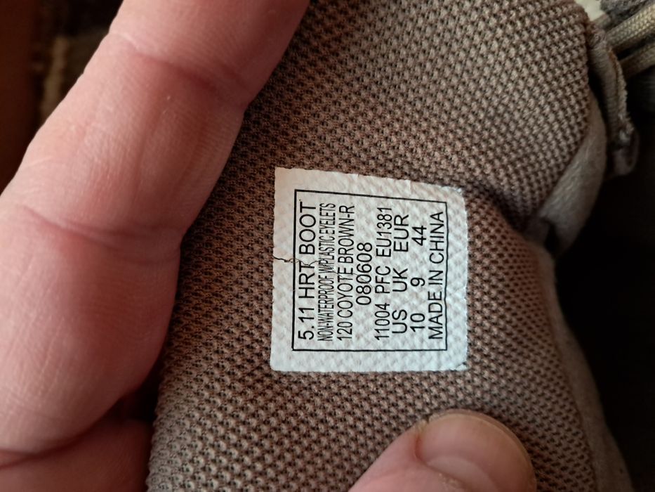 Bocanci tactici model  5.11 + .mărimea 44