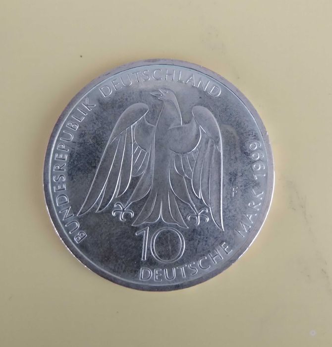 Монета 10 deutsche mark