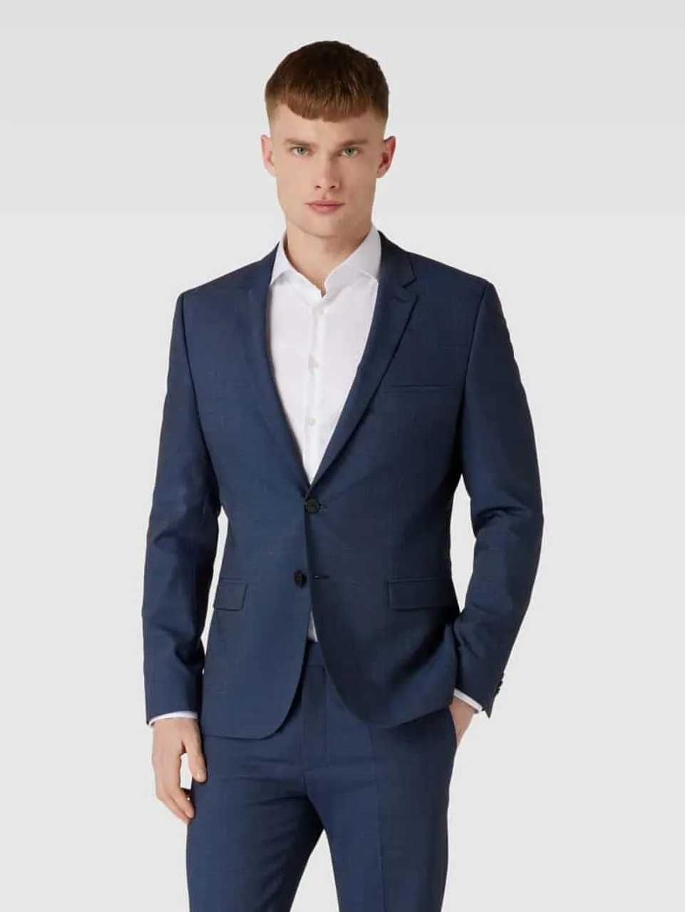 Костюм Hugo Boss сако и панталон, носен веднъж, Размер 50
