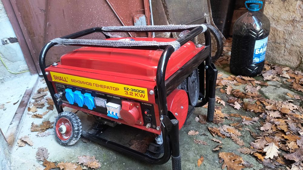 Бензинов генератор SHALL EZ-3500E 3.2 kW