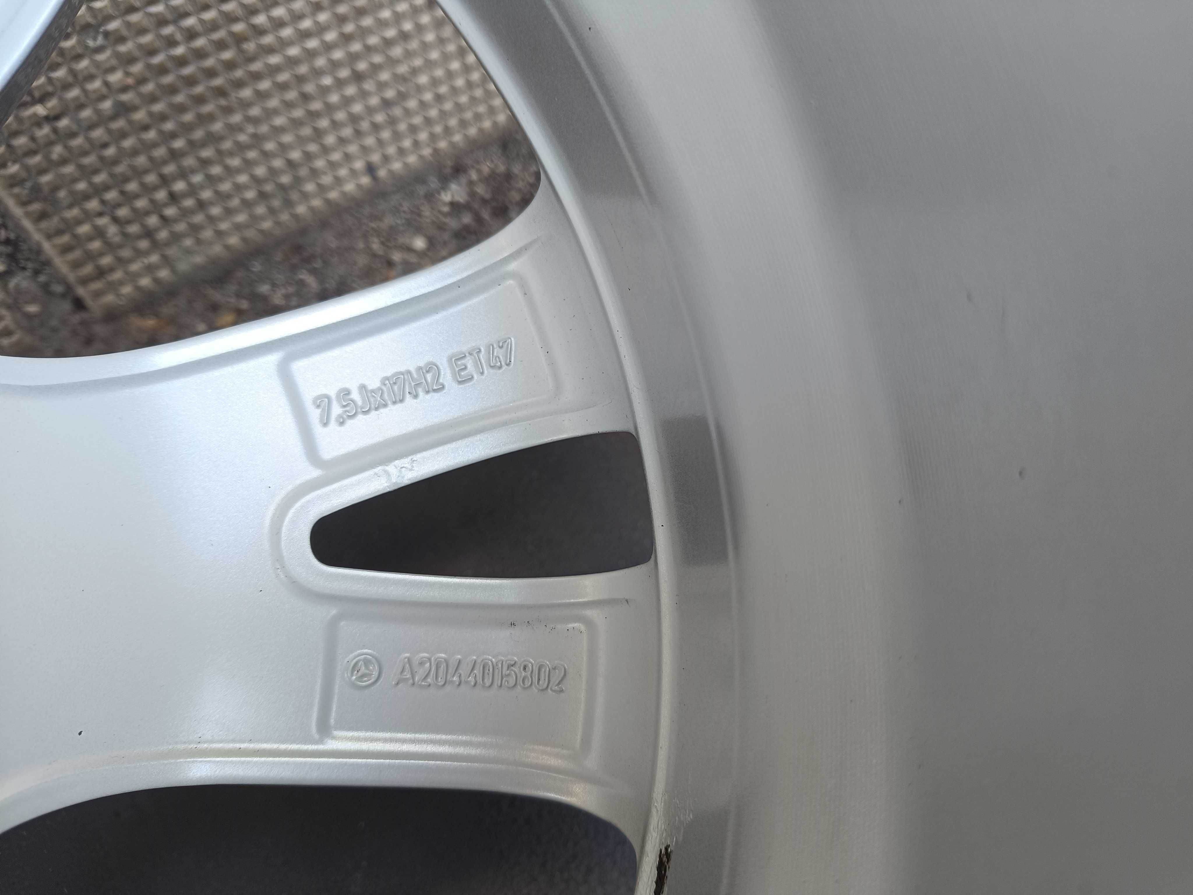 ОРИГИНАЛНИ джанти 17 ' 5x112 MERCEDES BENZ / Мерцедес ЕТ47 7.5J
