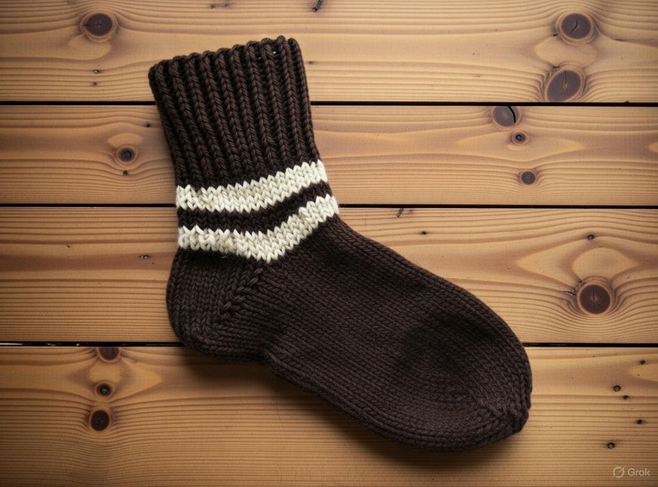 Носки ручного вязания из верблюда шерсти