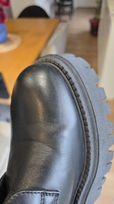 Ghete piele Anna Cori