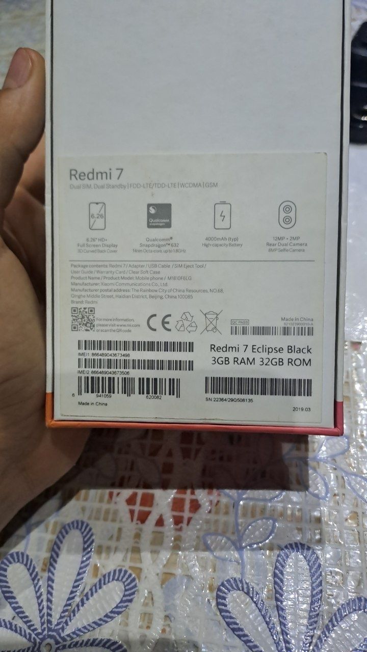 Redmi 7 sotiladi