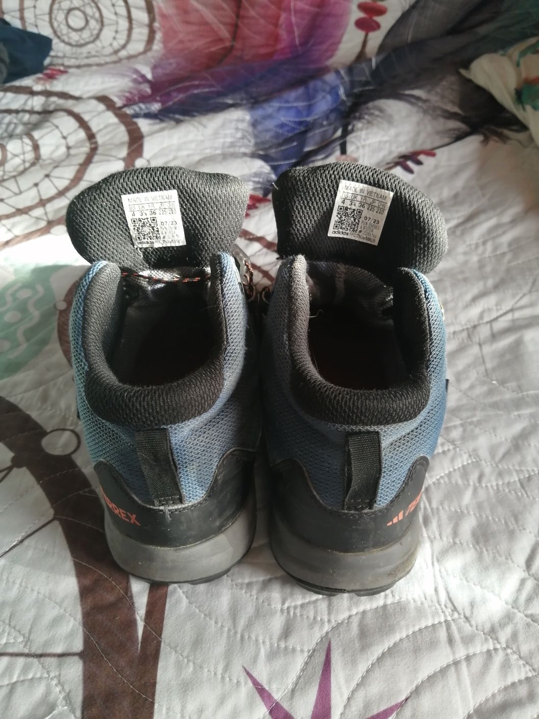 Bocanci ghete copii Adidas Terrex Goretex talpa Continental nr 36 buni