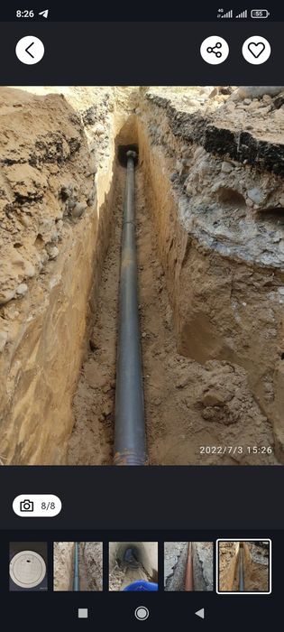 Santexnika qazish mantaj ishlari