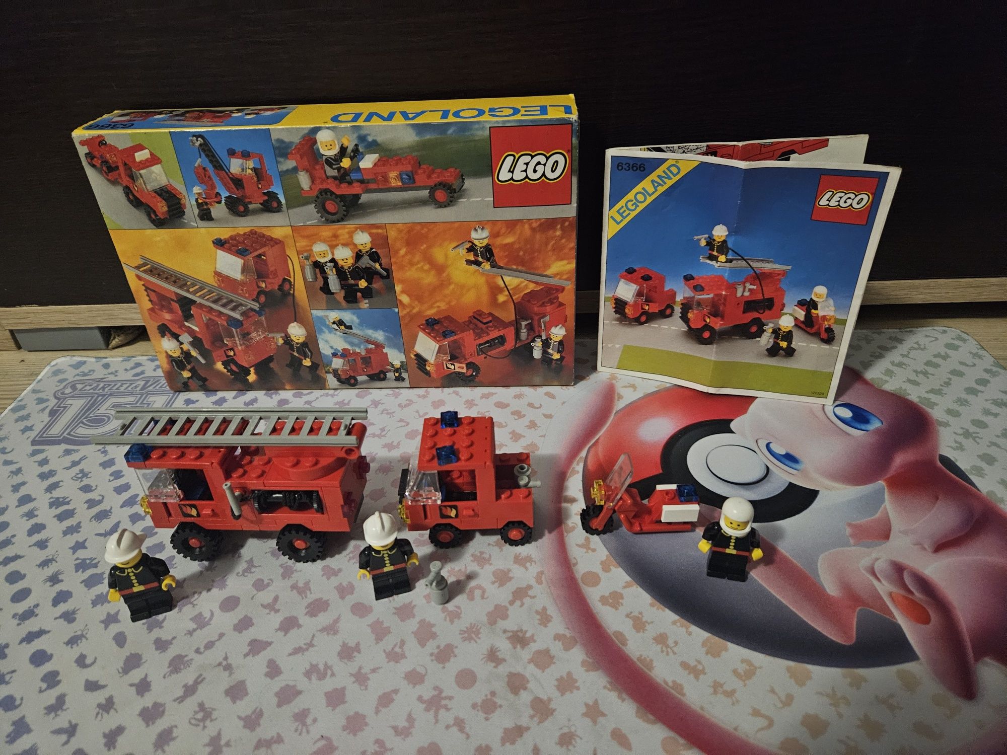 Set lego vechi pompieri 6366 LEGOLAND