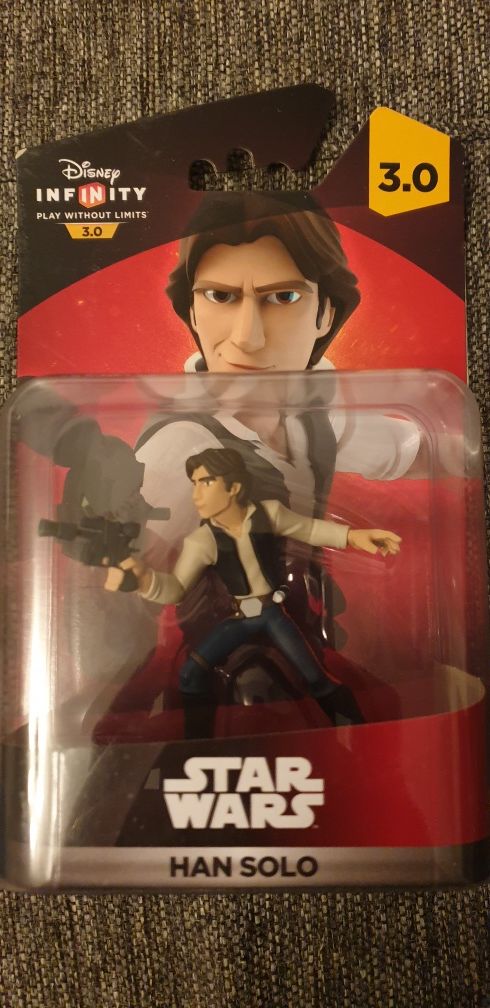 Figurina star wats han solo disney 3