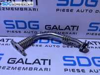 Teava Conducta Retur Ulei Turbo Turbina Turbosuflanta Audi A5 2.0 TDI 2012 - 2017 Cod 04L145736E [M6169]