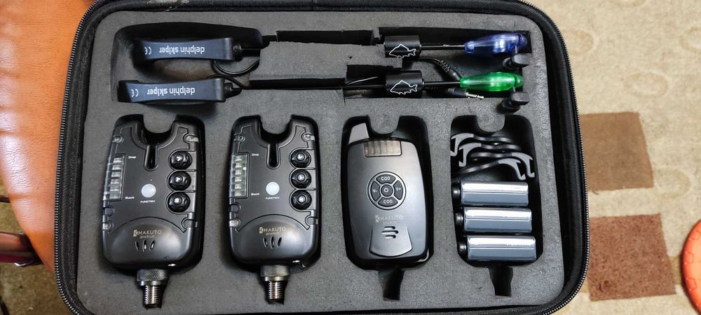 Set 2 Avertizori cu Statie HAKUYO 2014 Plus 2 Swinger Delphin Skiper