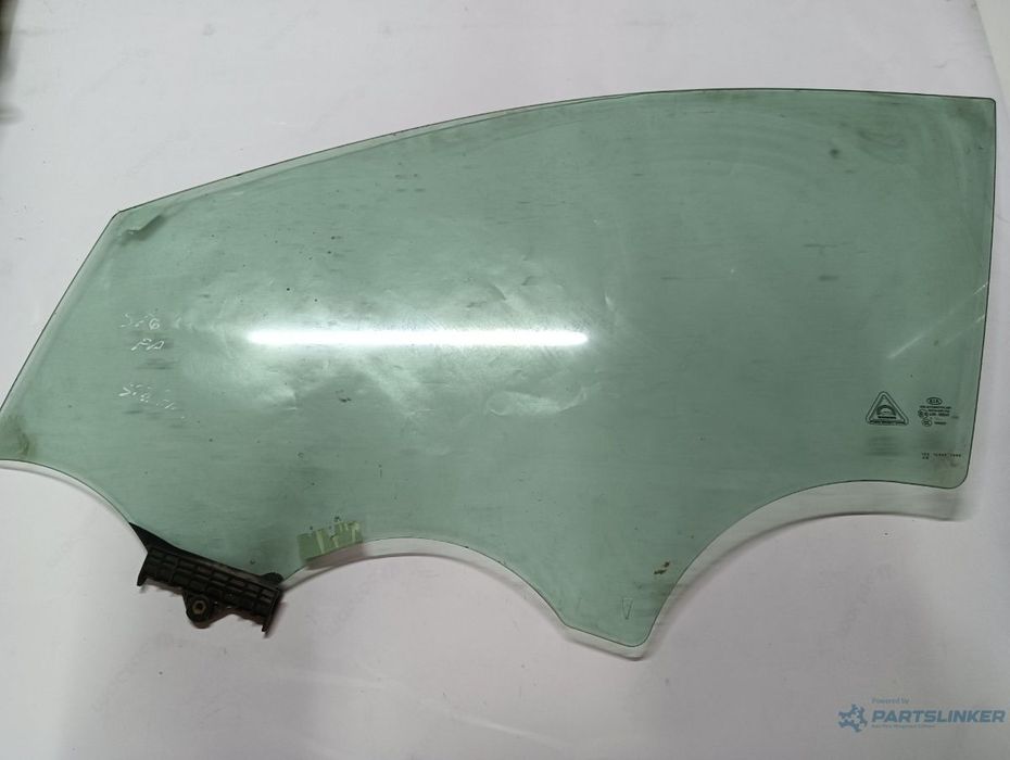 Geam portieră față, patru uși stanga fata BMW 5 E60 2001 - 2010, BMW 5 VI Touring F11 2009 - >, BMW 5 F10 2009 - 2016