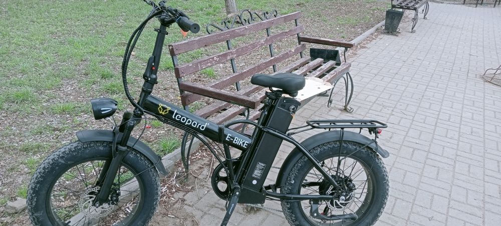 Электровелосипед леопард