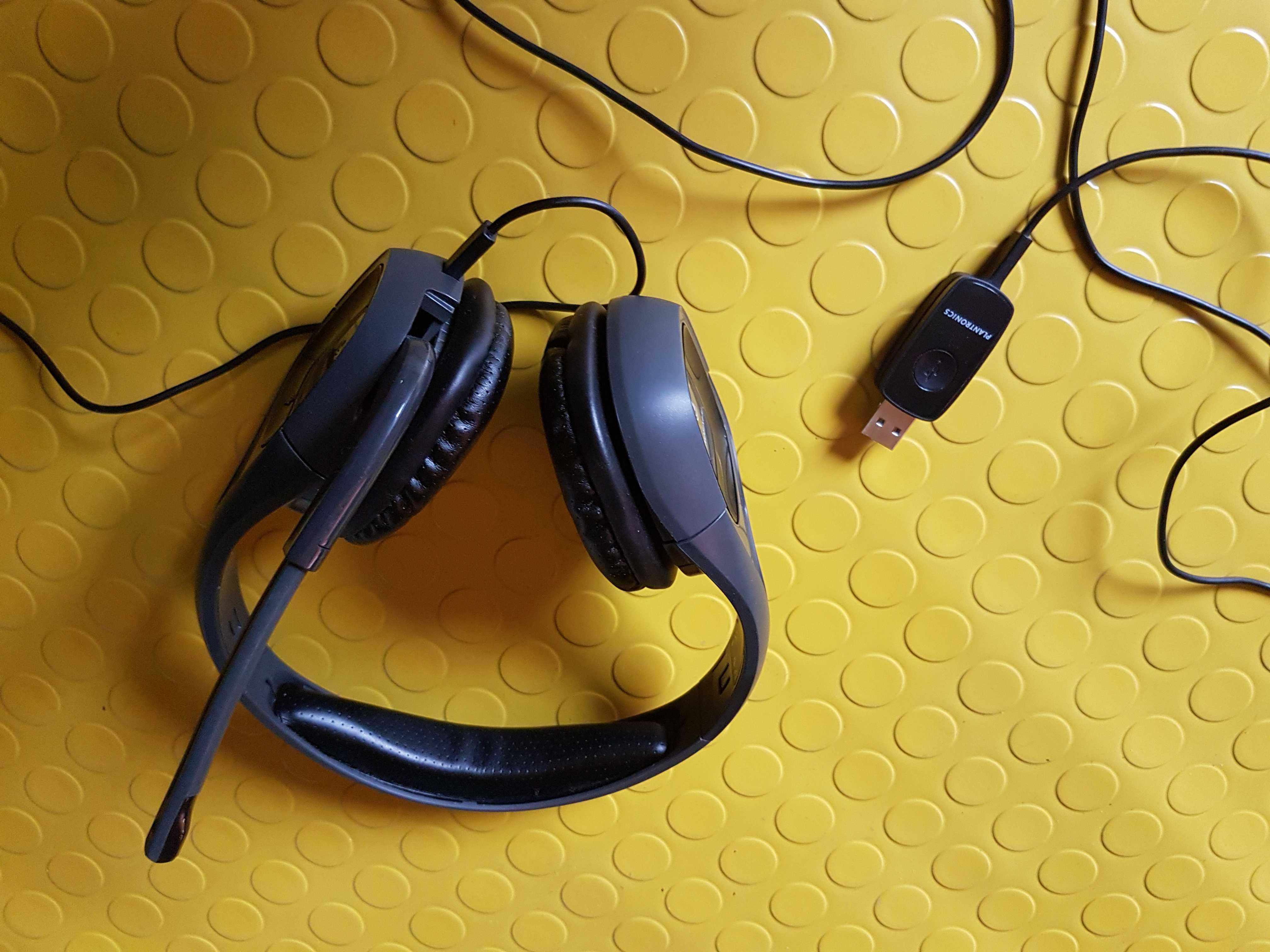 Plantronics USB слушалки с микрофон