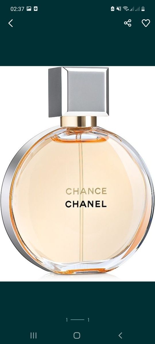 Парфюм  Eeu De Parfum " Chanse  Chanel"