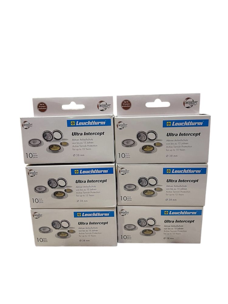 Прозрачни кутии за колекционерски монети 38mm
