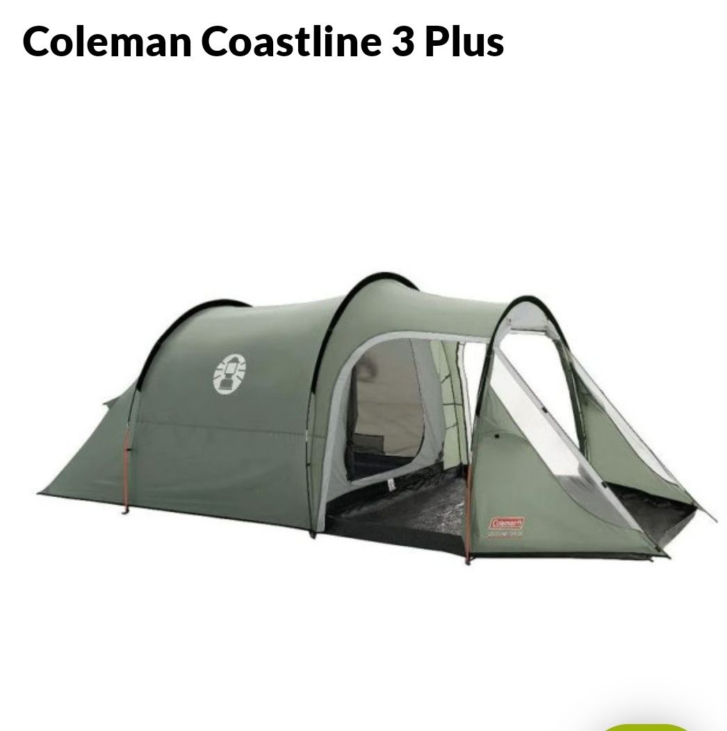 Палатка Coleman classic coastline 3  и матрас