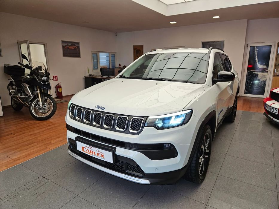 Jeep Compass Camera parcare | Full LED | Apple CarPlay | Tractiune INTEGRALA