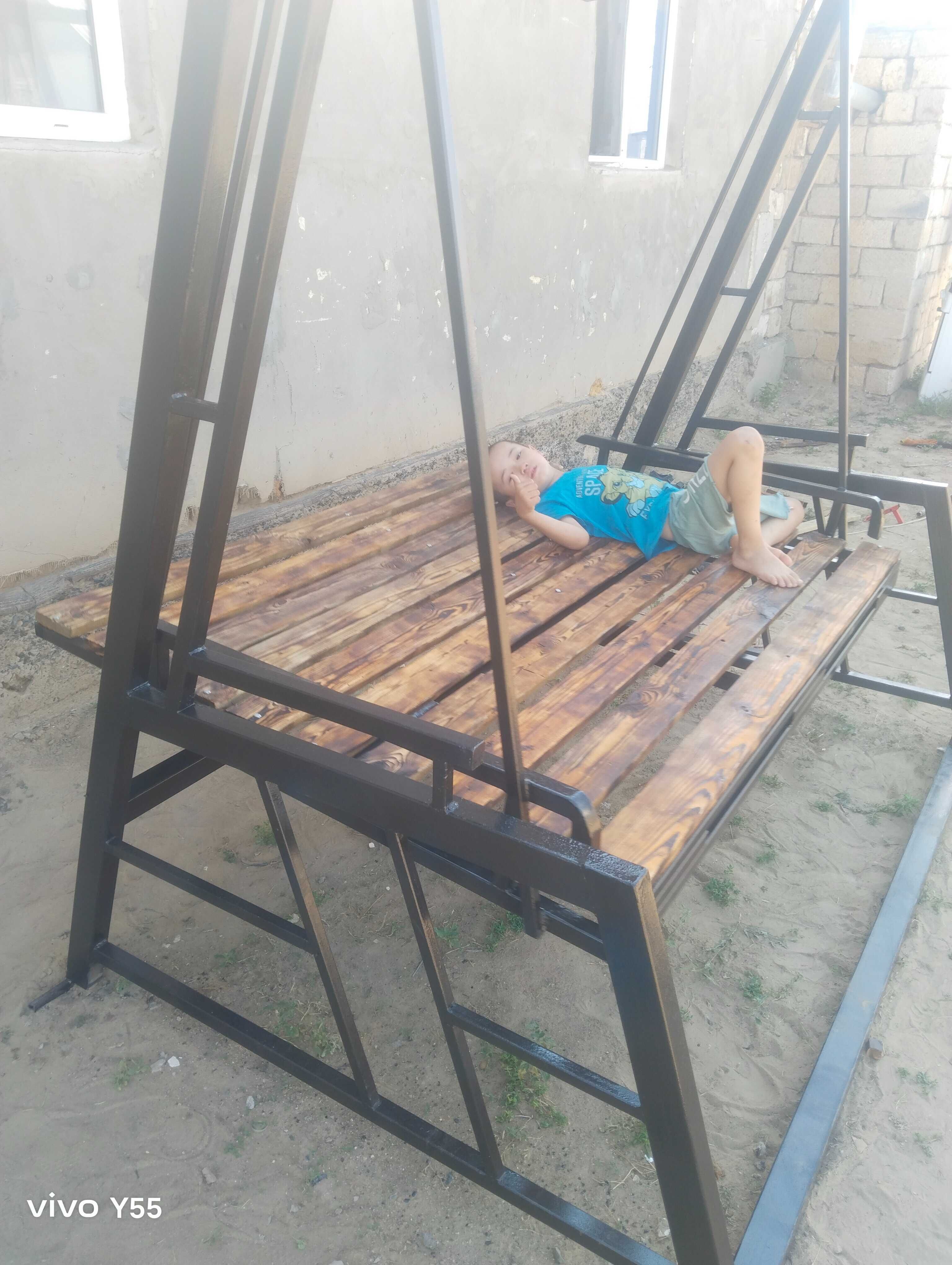 Качели садовые 2 положение