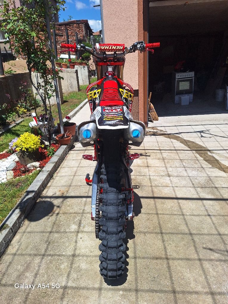 HONDA CRF 450R 2015 3 режима на каране