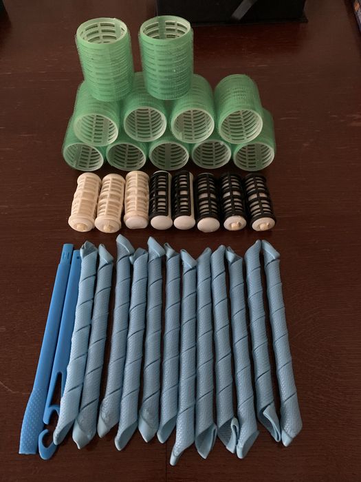 Бигуди разные: термо и другие