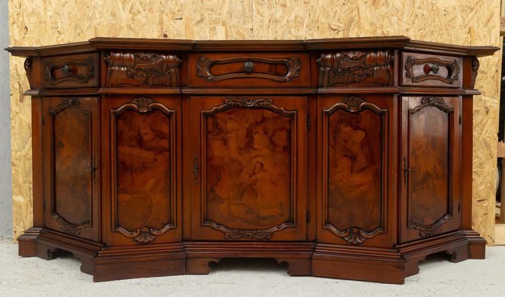 Set mobilă sufragerie – lemn masiv, stare excelentă