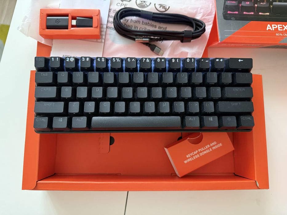 Tastatura gaming Steelseries apex pro mini wireless