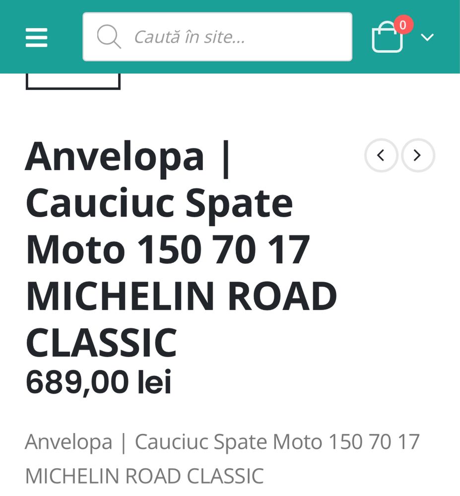 Cauciuc spate moto 17