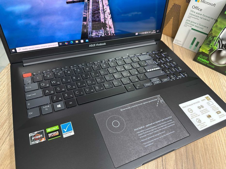 Ноутбук ASUS VivoBook 16X OLED 4K/Ryzen 9-5900HX/16GB/512GB/RTX ULTRA