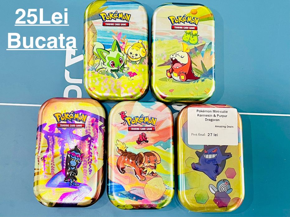 Cutii de Pokemon Desigilate