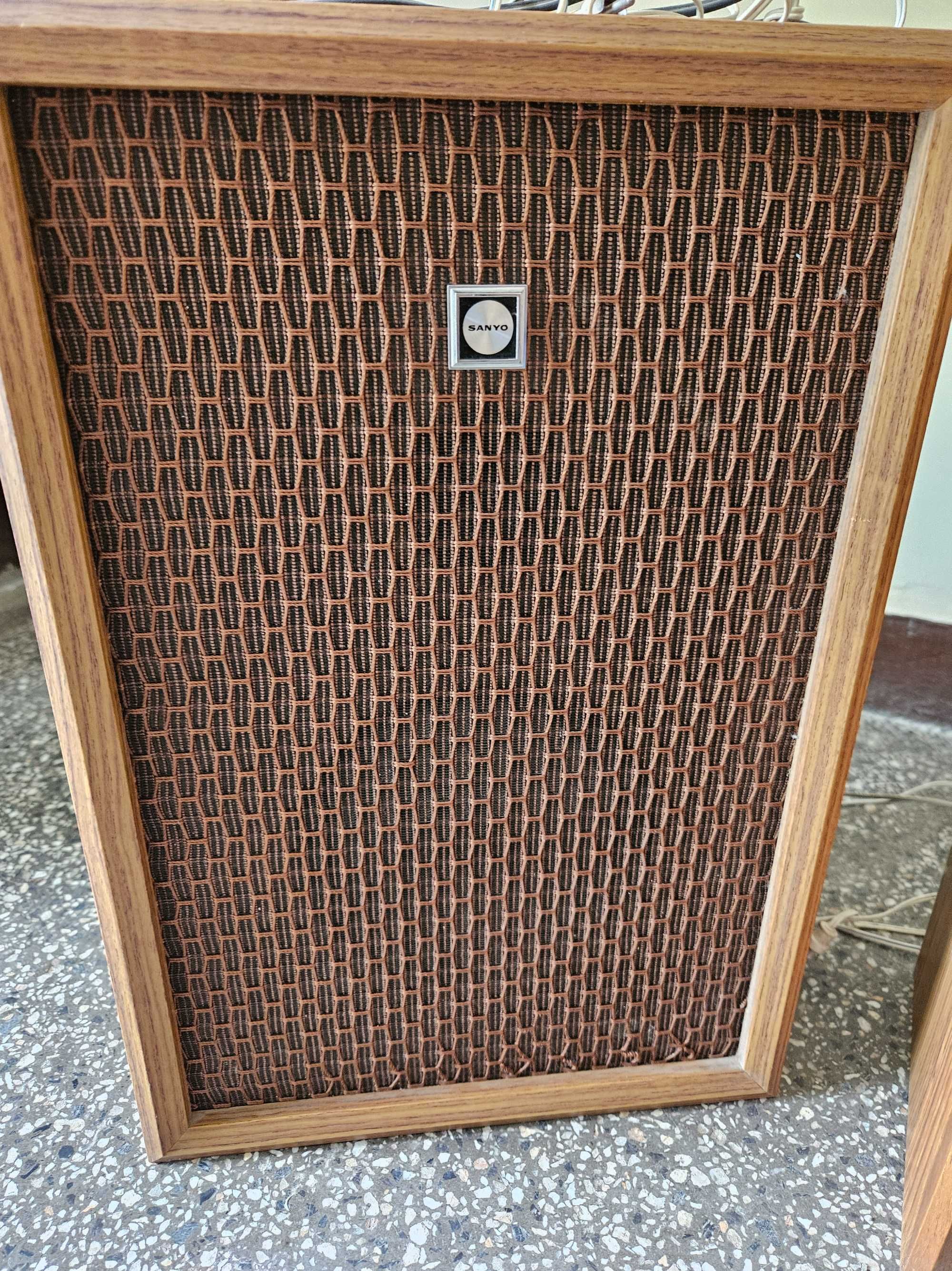 Винтидж ретро тонколони Sanyo Made In Japan