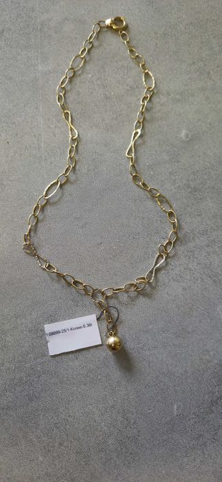 Златно колие 5.36гр 14к