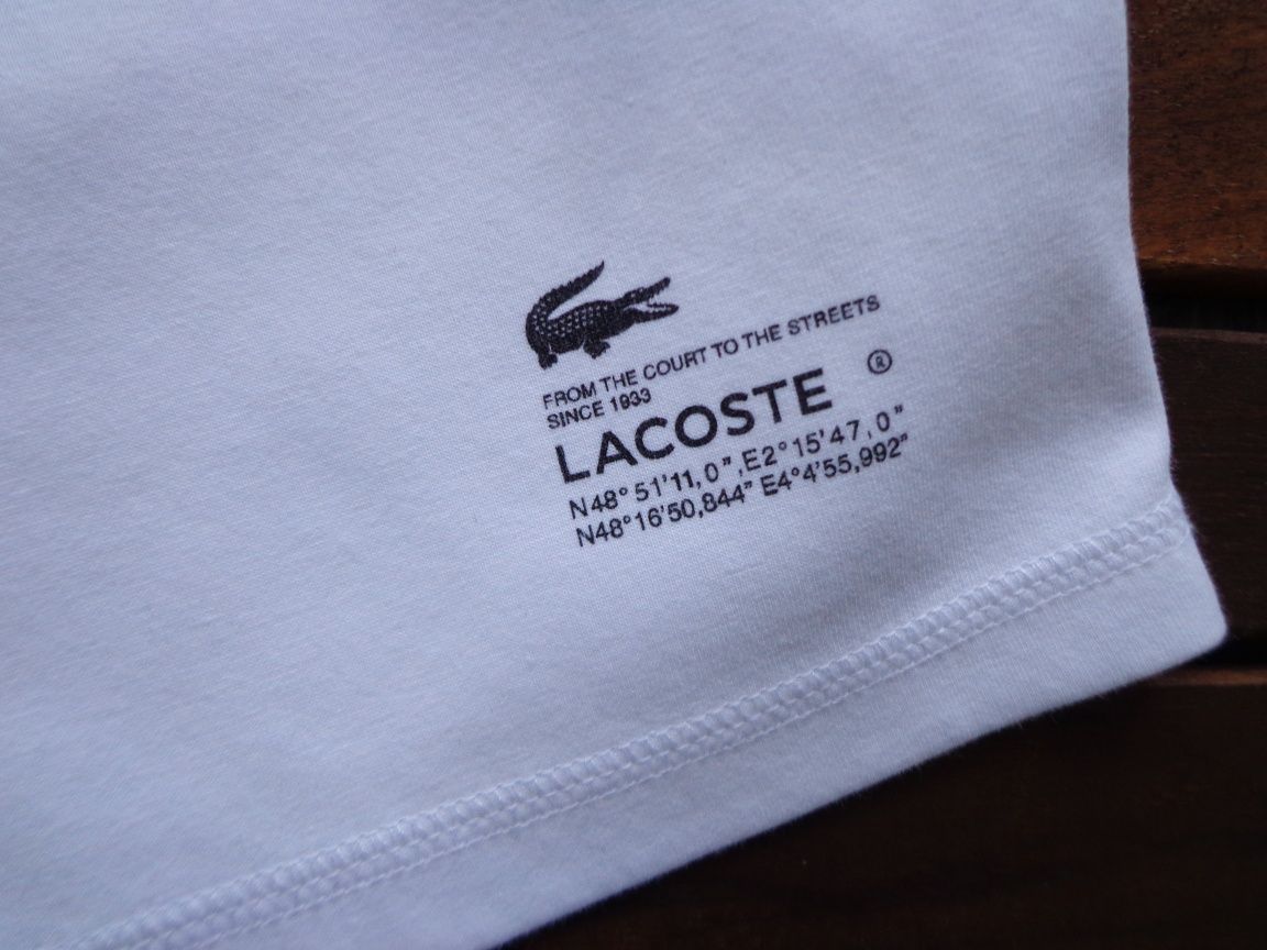 Дамски спортни шорти Lacoste White short размери 34-38