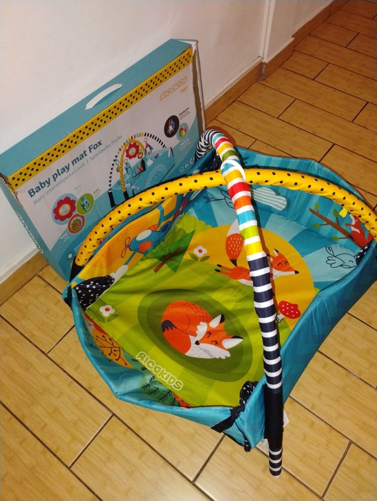 Covoras interactiv IMK, cu jucarii, 100 x 110 cm