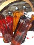 Sirop natural din muguri de brad , mentă , mure fără conservanți .