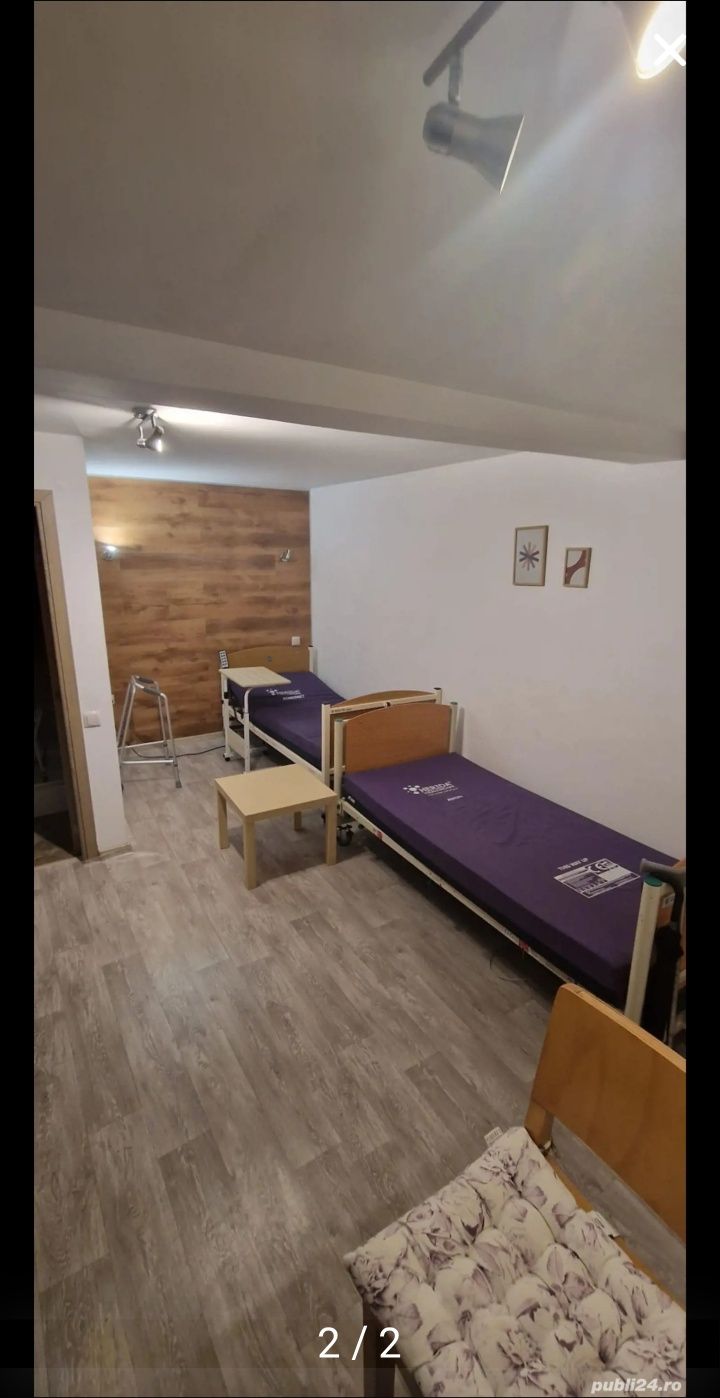 Pat electric pentru bolnavi