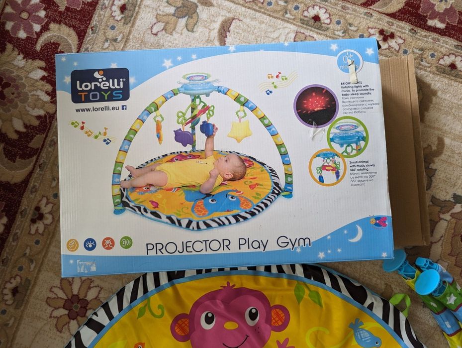 Активна гимнастика за бебе