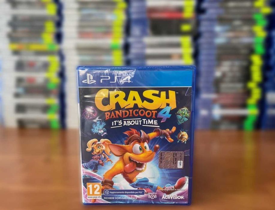 Новый Crash Bandicoot 4: It’s About Time/Это Вопрос Времени PS4/PS5