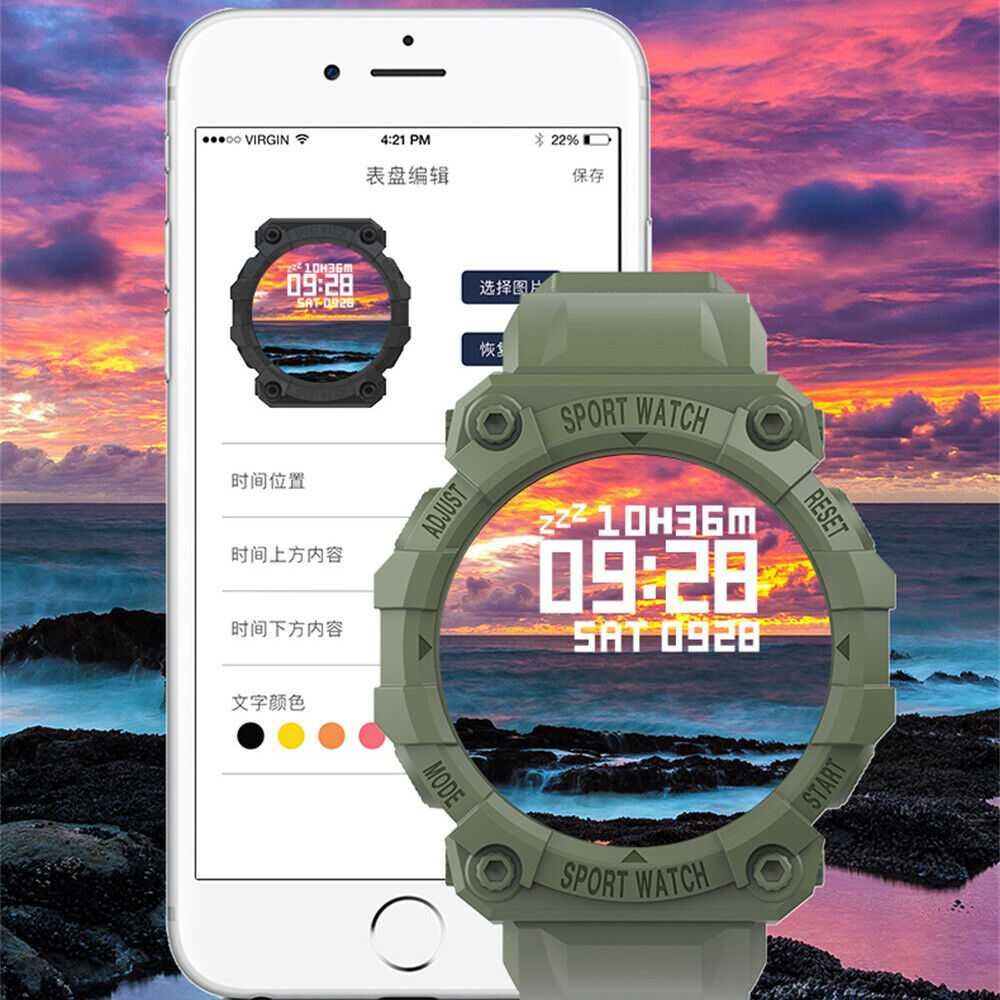 ПРОМО! Смарт часовник FD68 1.44 - Нотификации, спорт, IP67 Smart Watch