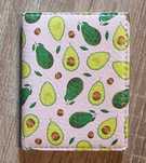 portofel cu avocado cu breloc pepene moale