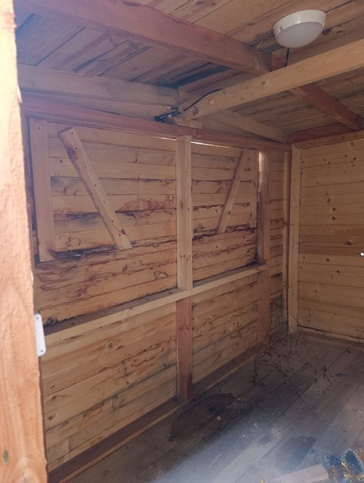 Коледни дървени къщички