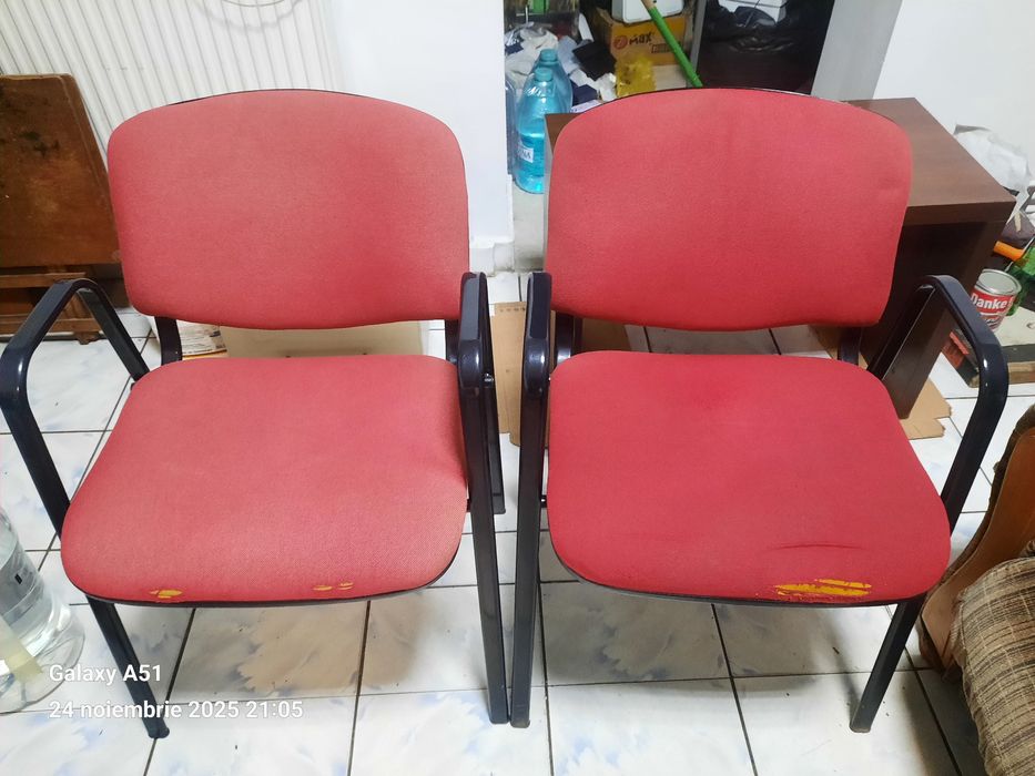 2 scaune birou folosite