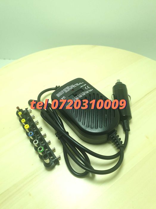 Alimentator Auto Universal Laptop12v 8 Capete Schimb