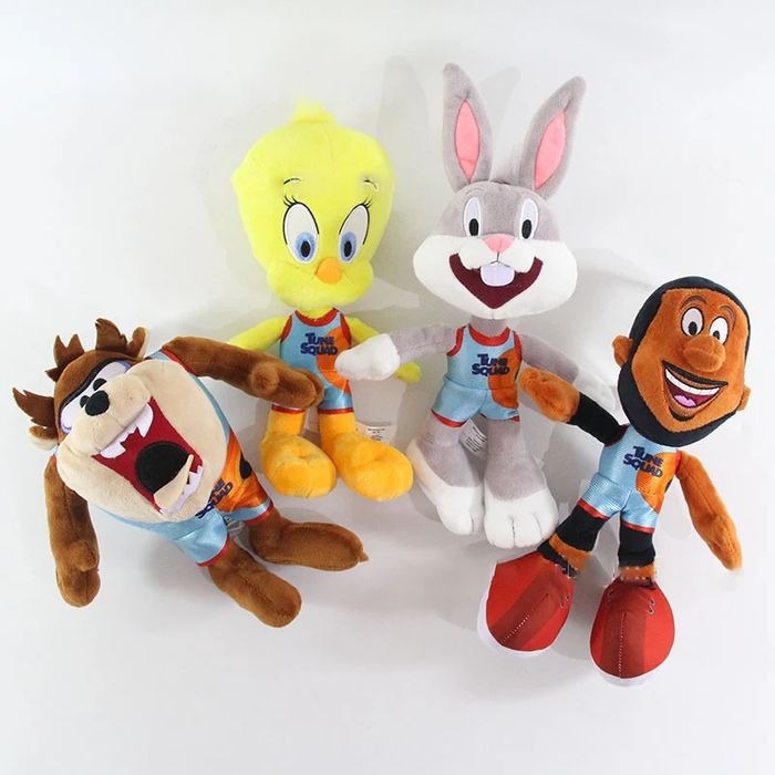 Space Jam a New Legacy Squad Looney Tunes LeBron Бъгс Бъни плюшени