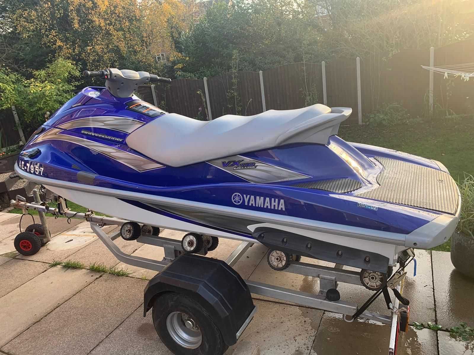 Skijet Yamaha WaveRunner VX110 Deluxe 4 Timpi - 190 Ore - Impecabil