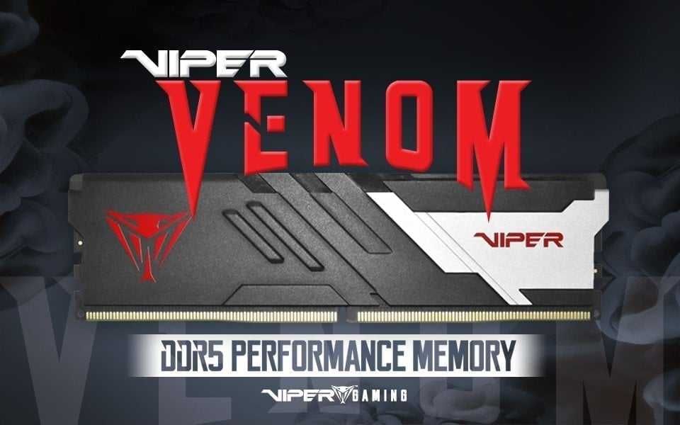 32GB, DDR5, Patriot VIPER VENOM 2x16, 6400 mhz, CL 32