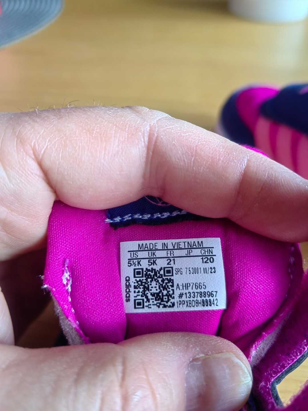 Детски летни маратонки Adidas, размер 21