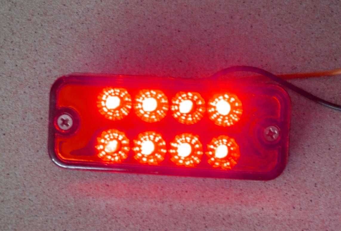 1бр. диодни LED Лед габарити светлини за камион кола 12-24V , 5 цвята