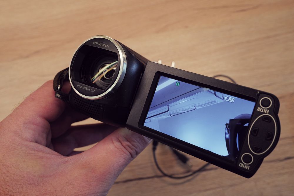 Camera video Panasonic HC-V160 Handycam Full HD Retro USB HDMI Sd card