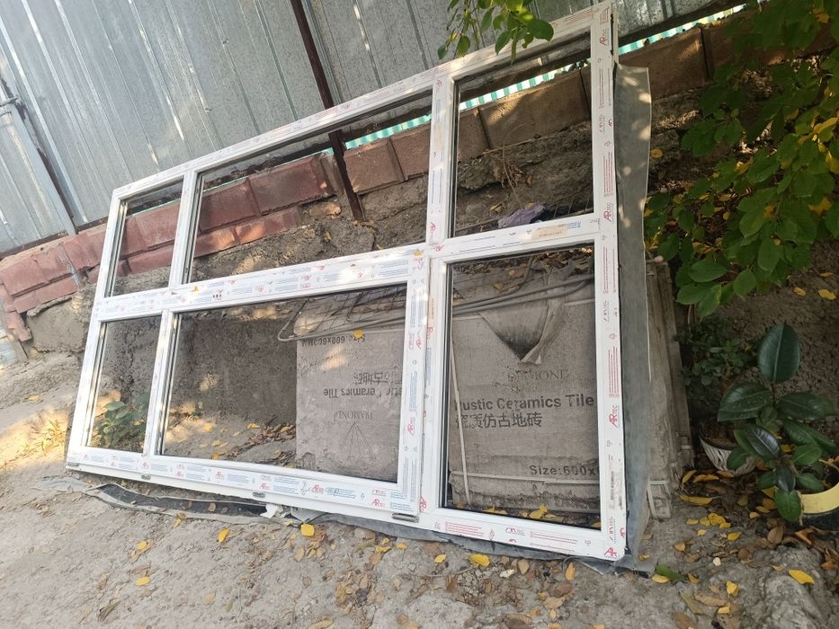 Рамы пластиковые витражные