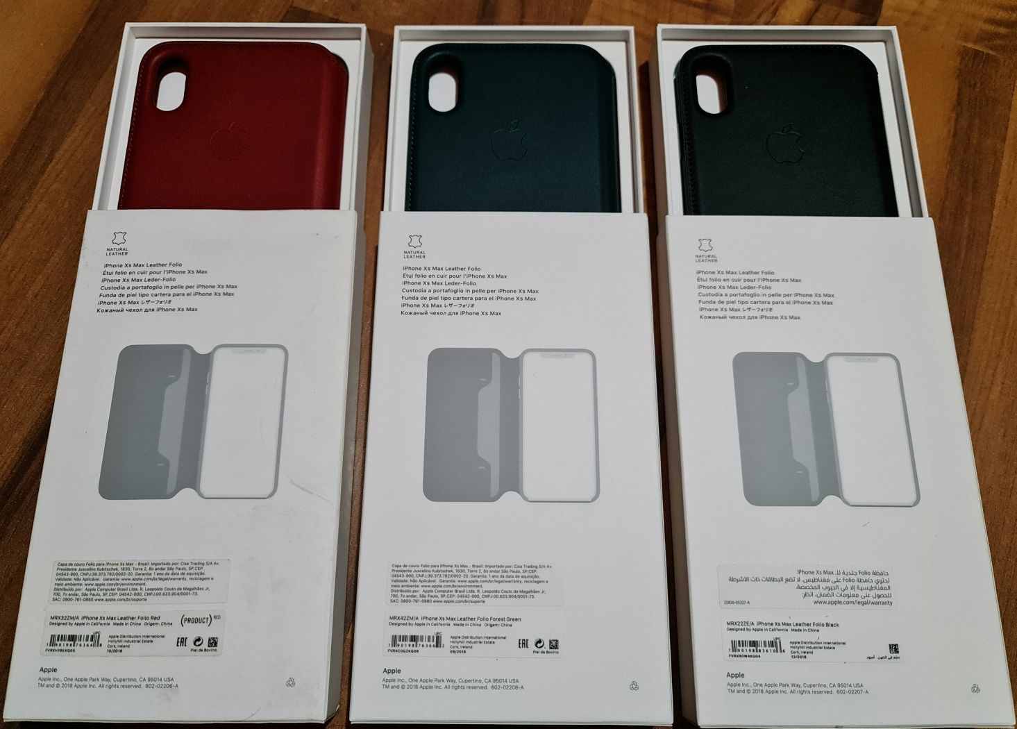 Husa flip smart activa originala Apple Leather Folio iPhone Xs Max